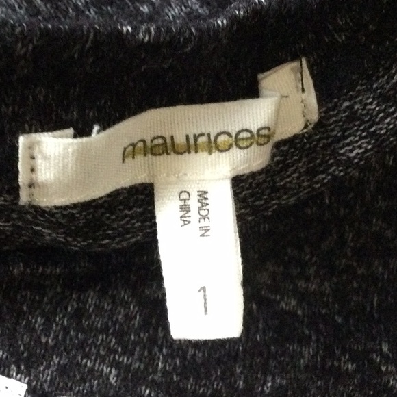 NWOT Maurices size 1 (1X) long sleeve graphic - Picture 6 of 8